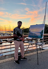 Load image into Gallery viewer, Sunset in Pirita Tallinn. 2024