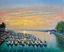 Load image into Gallery viewer, Sunset in Pirita Tallinn. 2024